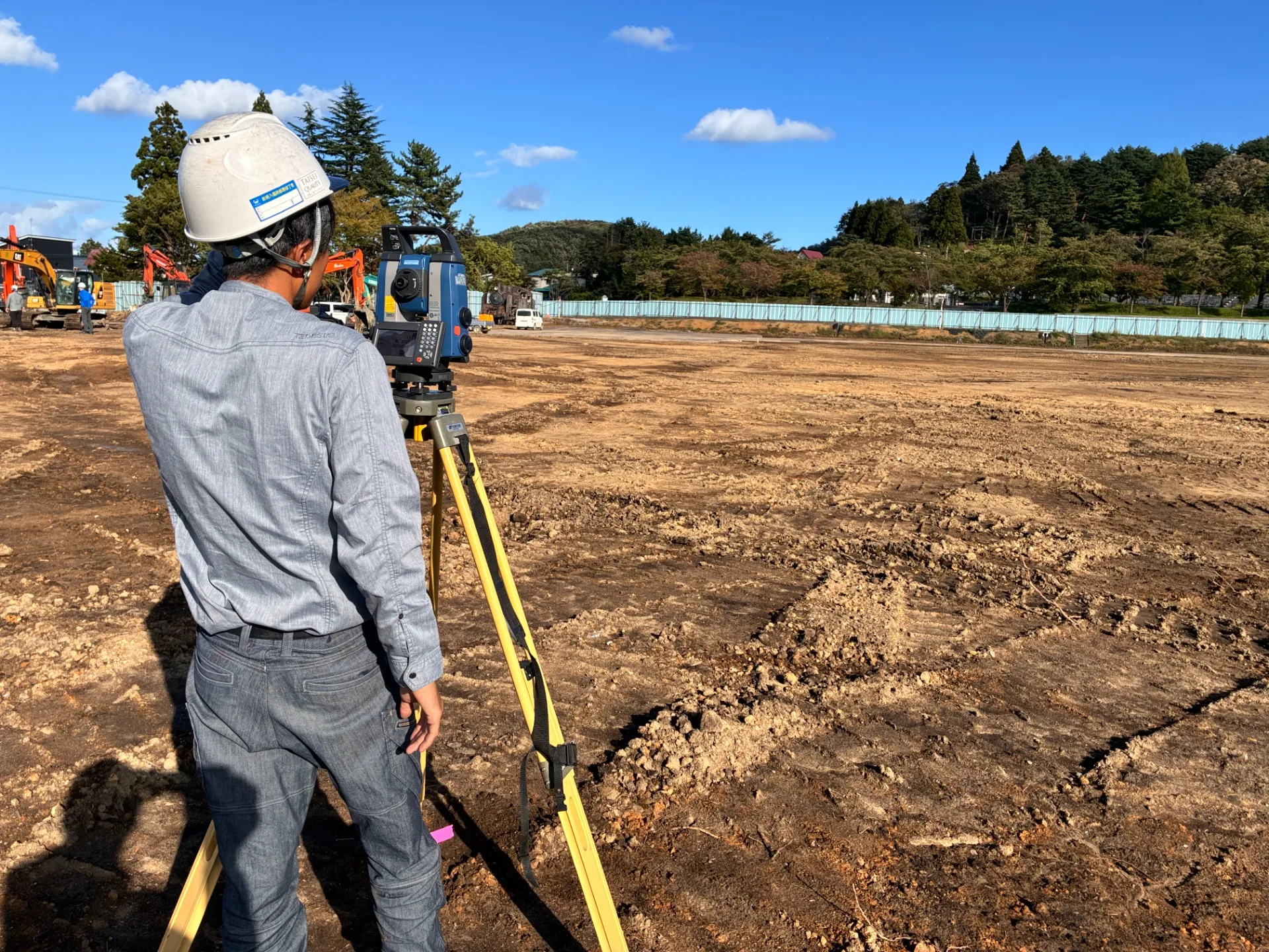 気持ちを切り替えて新しい建築現場へ